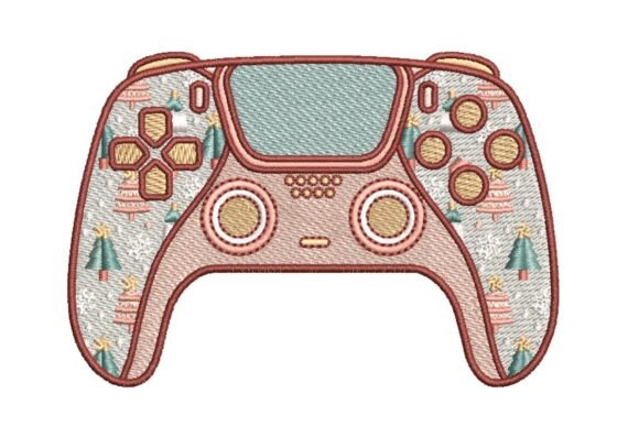 Festive Gaming Controller Embroidery Design Review
