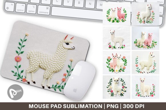 Mouse Pad Alpaca Embroidery: A Designer's Review