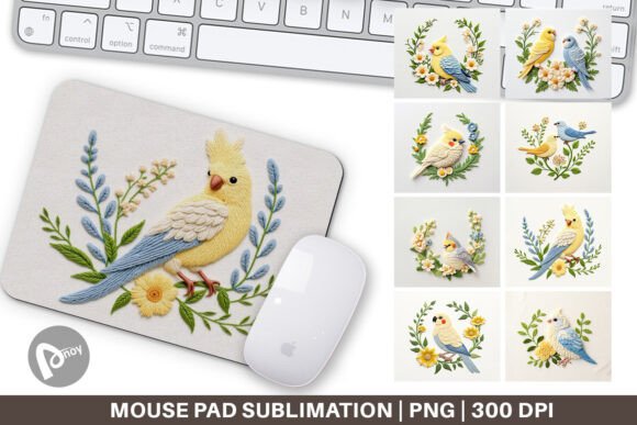 Mouse Pad Canary Embroidery: A Designer's Review