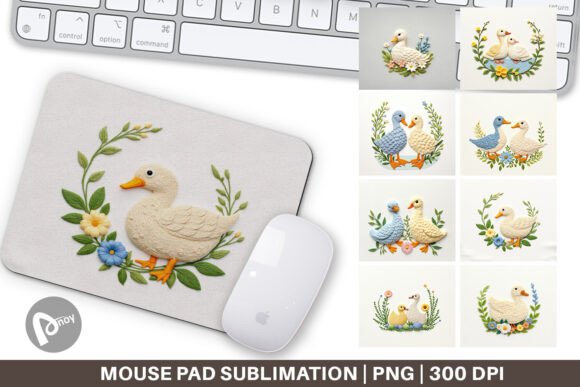Mouse Pad Duck Embroidery: A Business Design Review