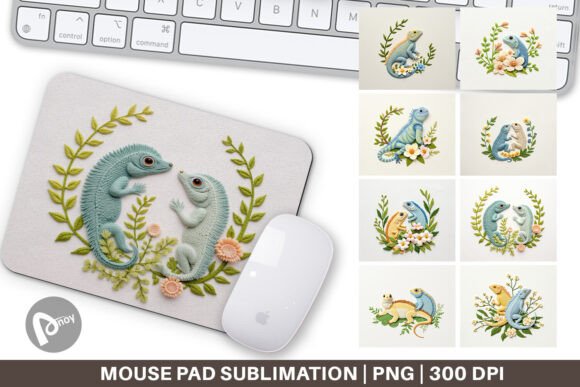 Mouse Pad Iguana Embroidery: A Crafter's Review