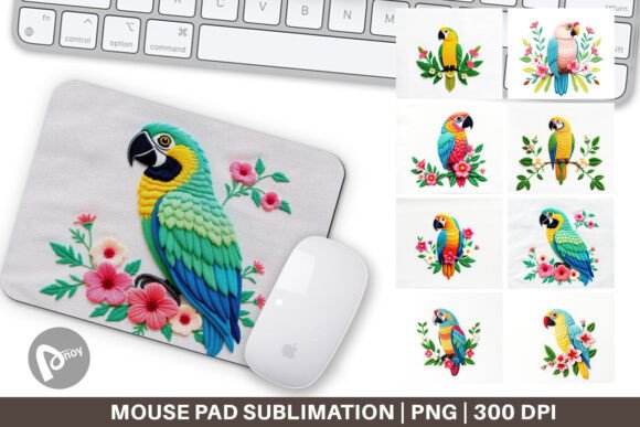 Mouse Pad Macaw Embroidery: A Holiday Design Review