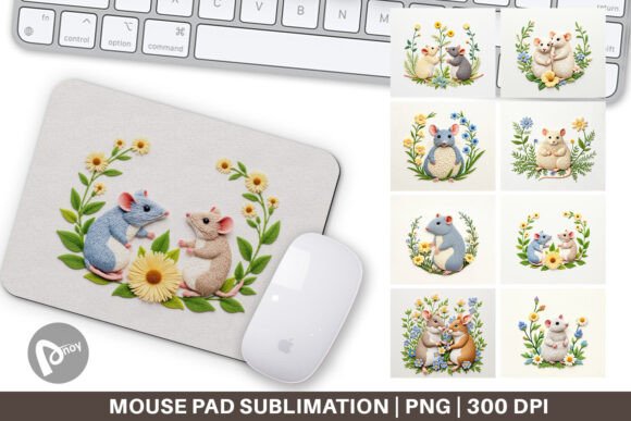 Mouse Pad Rat Embroidery: Sweatshirt Design Review