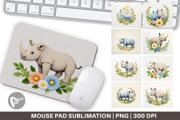 Mouse Pad Rhino Embroidery: A Seasonal Design Review