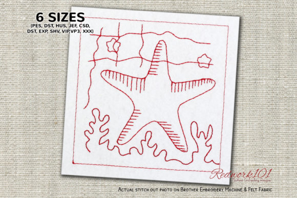 Starfish in Water: Seasonal Embroidery Review
